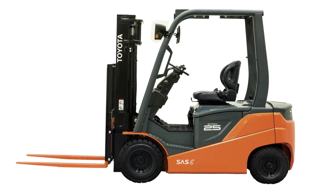 kích cỡ xe nâng điện Toyota