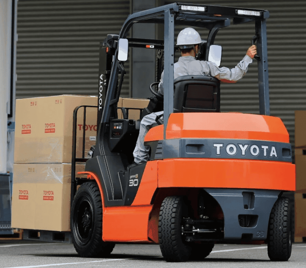 Ứng dụng của xe nâng Toyota 8FBH