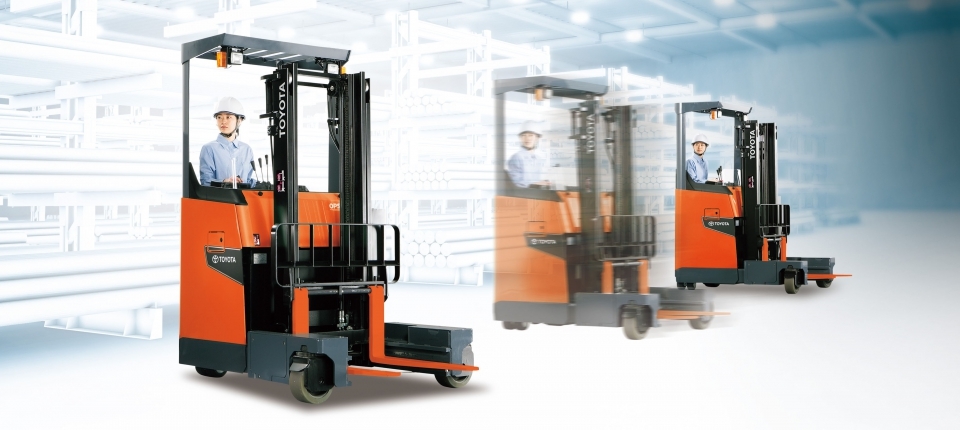 Xe nâng điện di chuyển linh hoạt