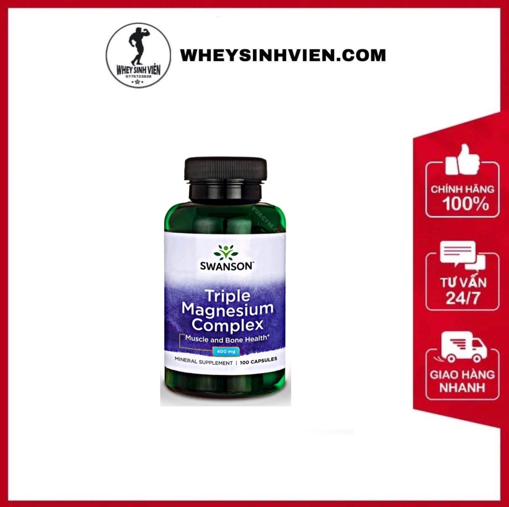 Swanson Triple Magnesium Complex | wheysinhvien