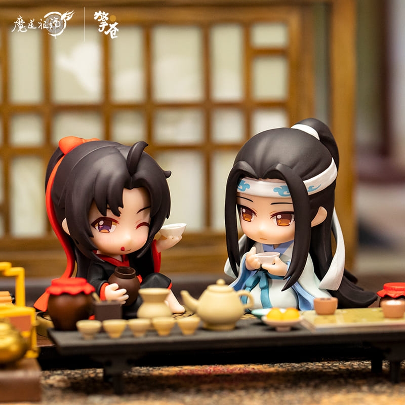 Figure chibi donghua Ma Đạo Tổ Sư Lam Vong Cơ Ngụy Vô Tiện mẫu Xuân Chước  Tân Thúy, hàng chính hãng Qingcang | 528 Store