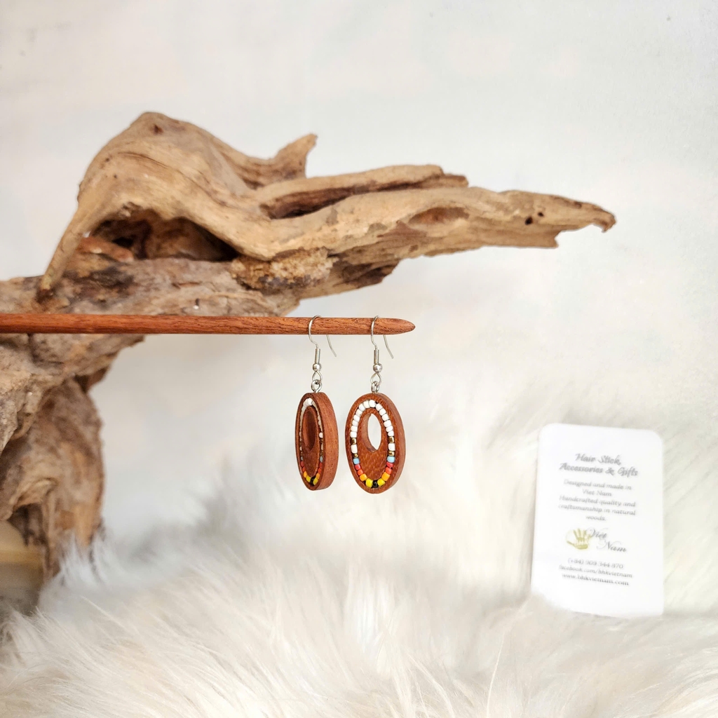 HOA TAI GỖ- ĐÍNH CƯỜM 9