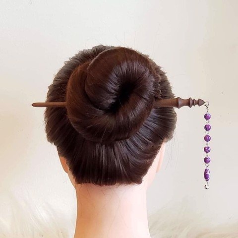 Trâm cài tóc tua rua hạt - 1 dây