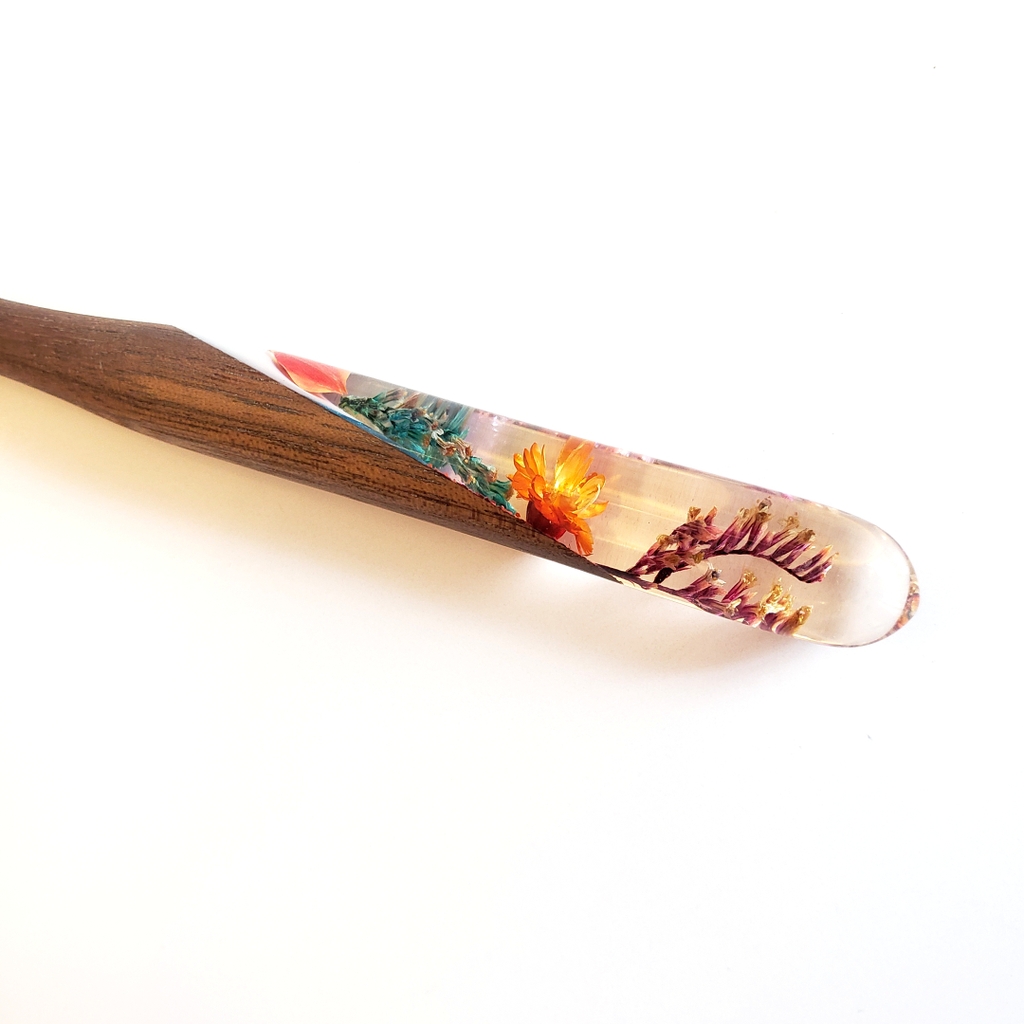 TRÂM CÀI TÓC GỖ-RESIN & SNOWY CAM