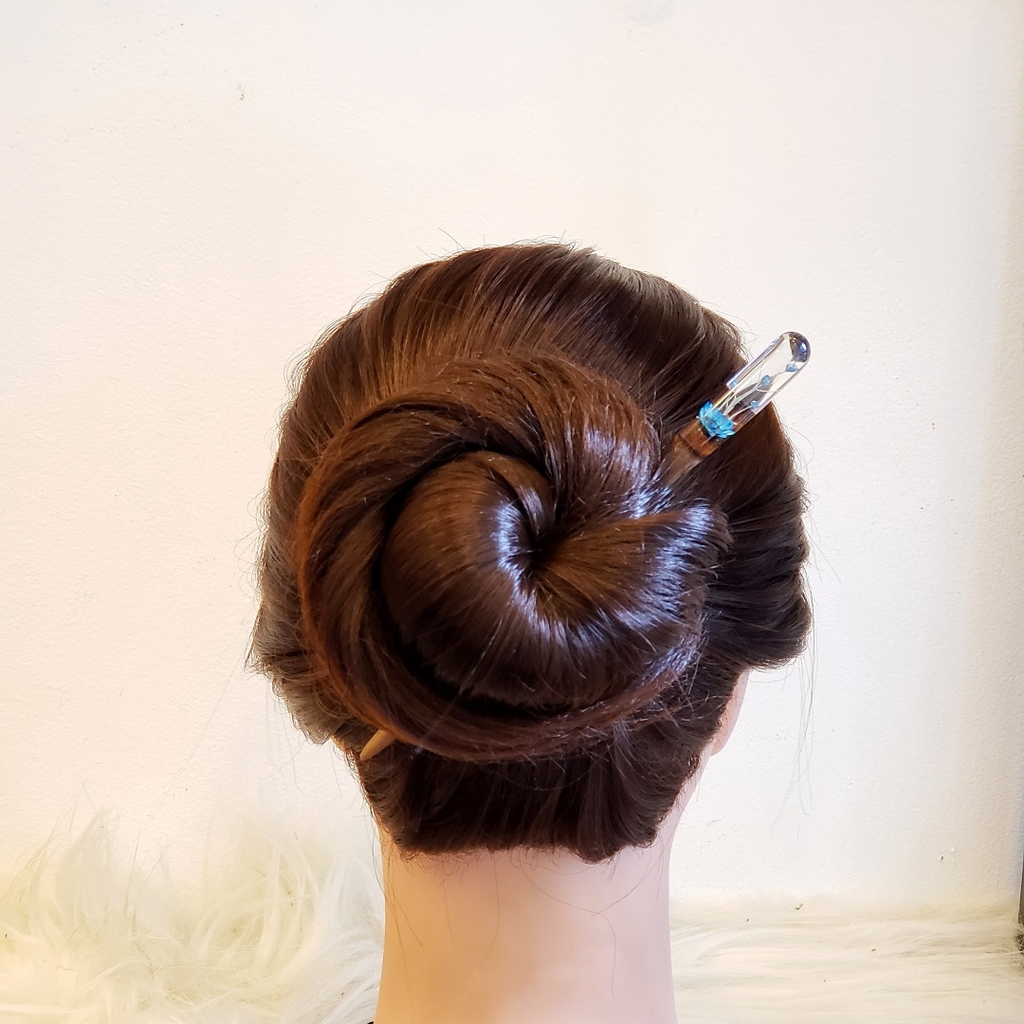 TRÂM CÀI TÓC GỖ-RESIN & SNOWY - BABYGROOM