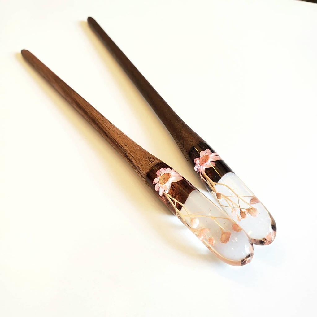 TRÂM CÀI TÓC GỖ-RESIN & SNOWY - BABYGROOM