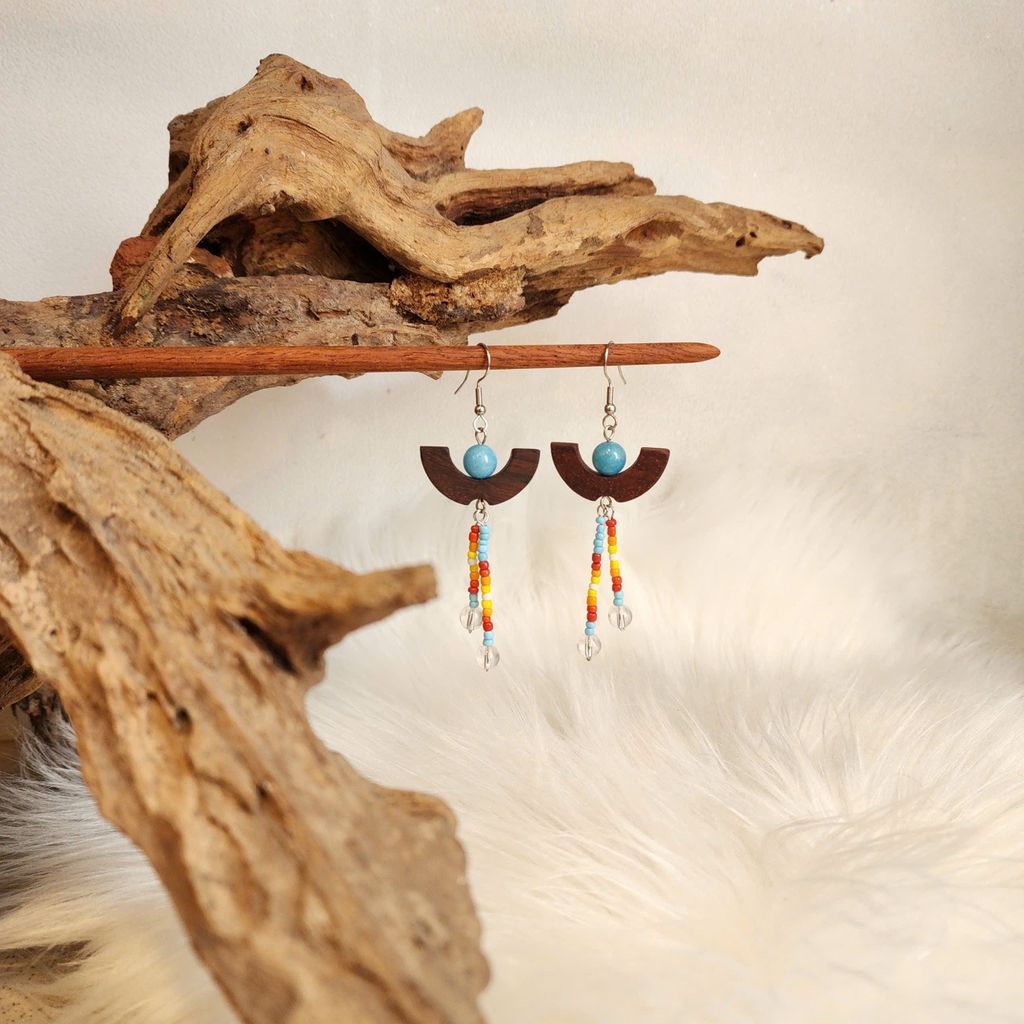 HOA TAI GỖ- ĐÍNH CƯỜM 1