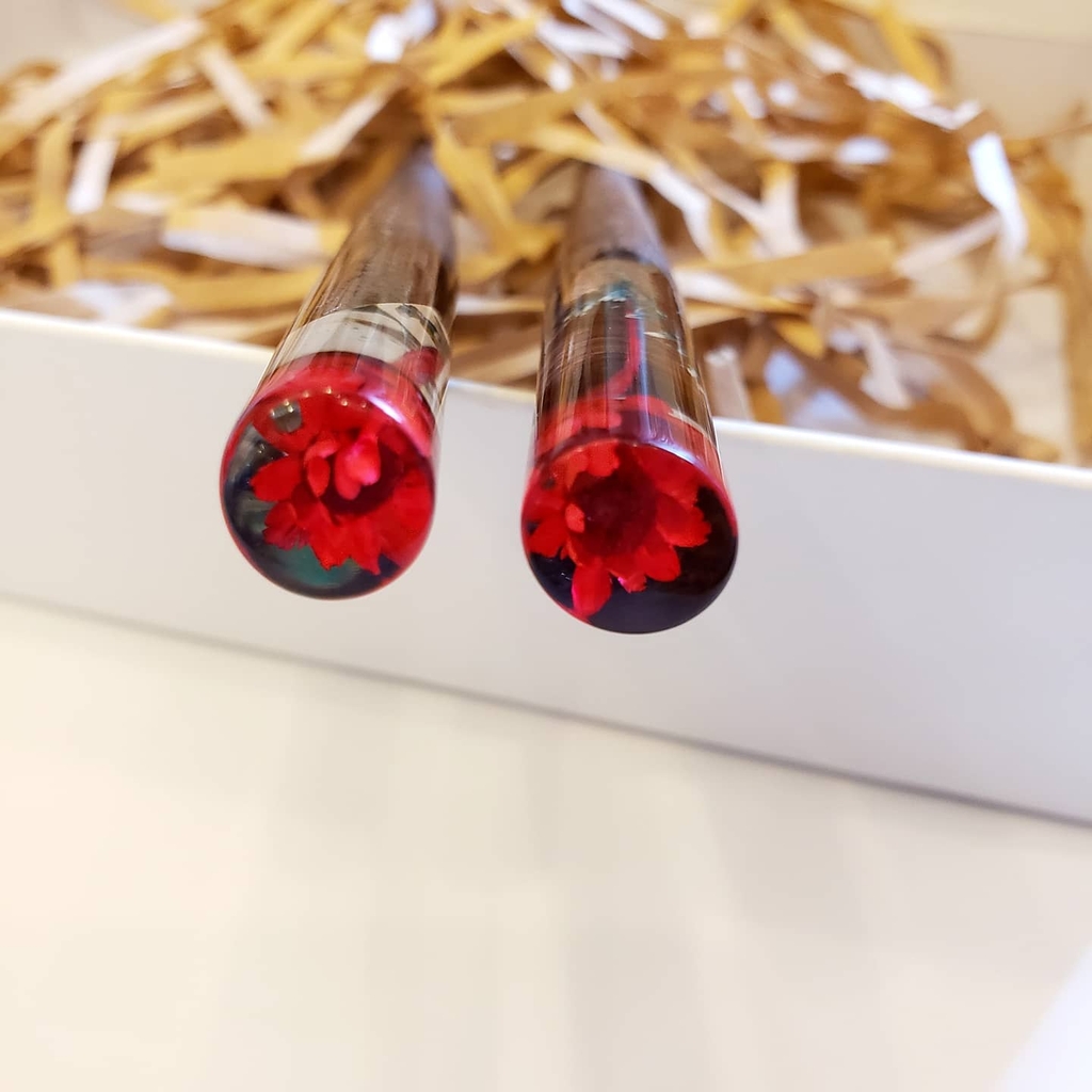 TRÂM CÀI TÓC GỖ-RESIN & SNOWY ĐỎ - 23