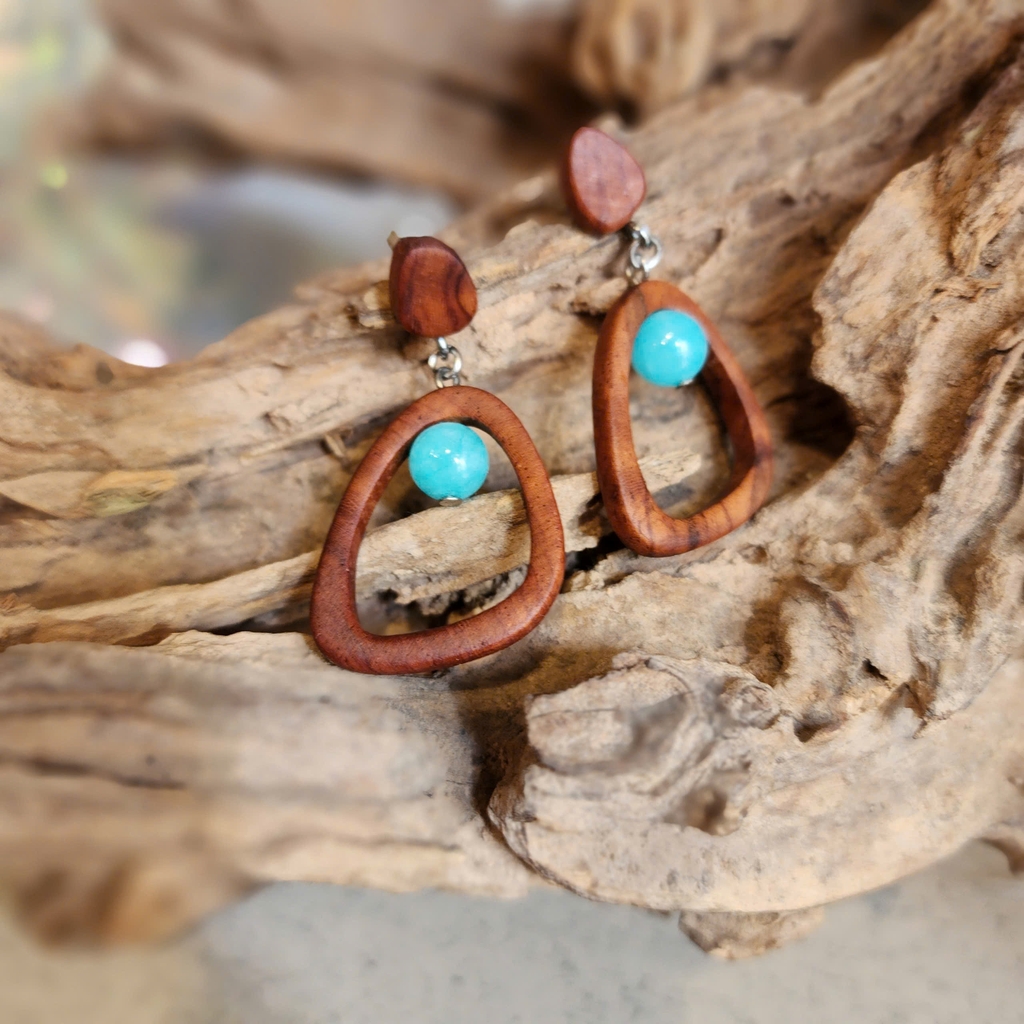 HOA TAI GỖ- ĐÍNH ĐÁ 7