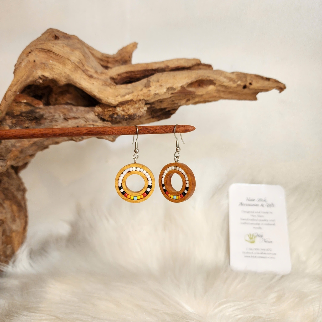 HOA TAI GỖ- ĐÍNH CƯỜM 13