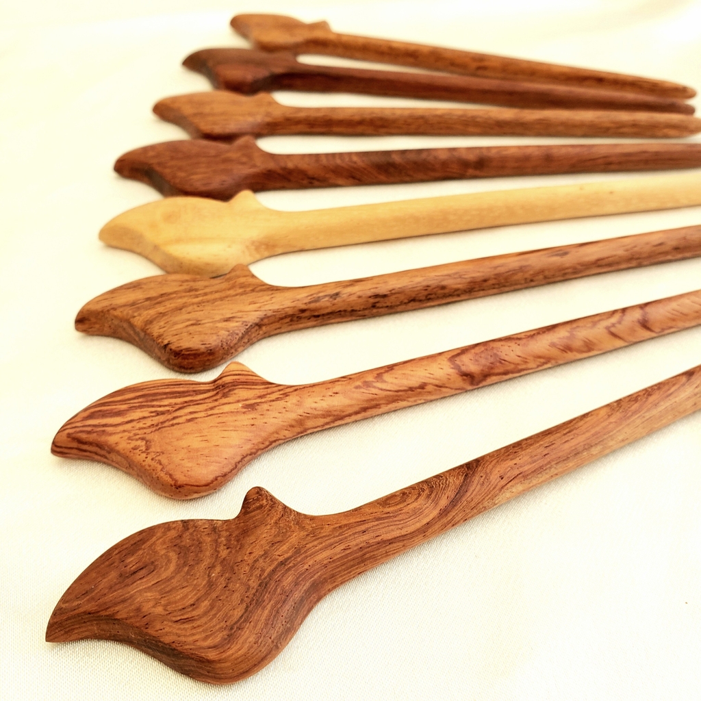 TRÂM CÀI TÓC GỖ SIMPLE 4