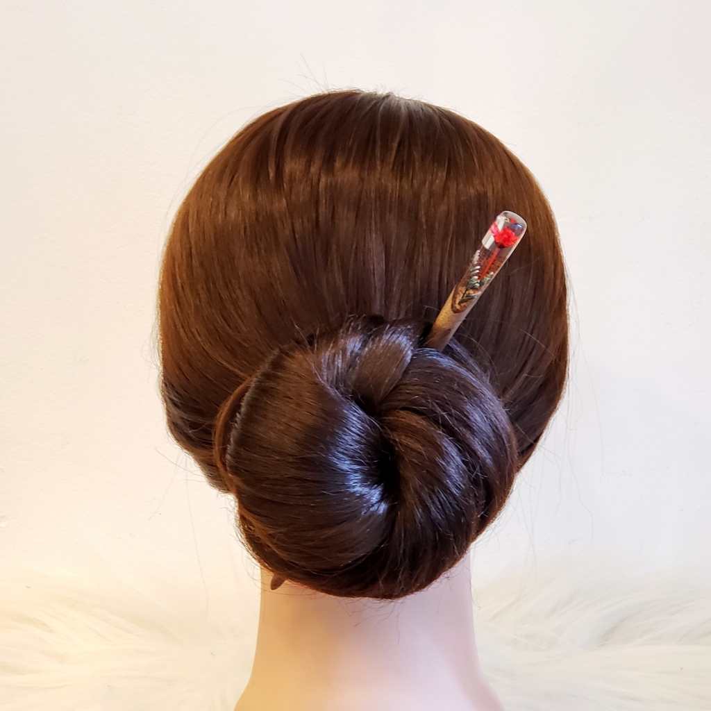 TRÂM CÀI TÓC GỖ-RESIN & SNOWY ĐỎ - 23