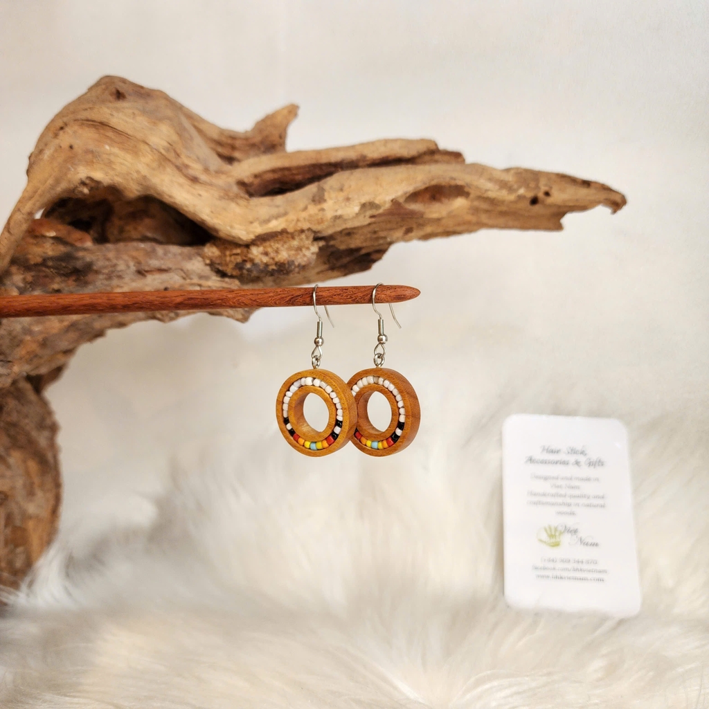 HOA TAI GỖ- ĐÍNH CƯỜM 13