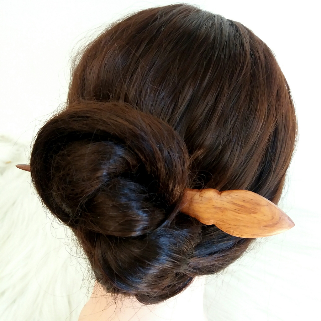 Trâm cài tóc gỗ Simple