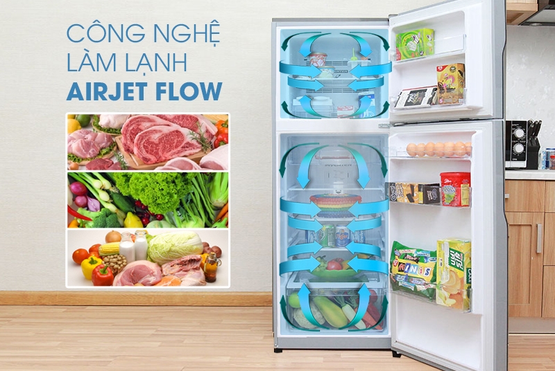 Công nghệ làm lạnh Air Jet Flow Công nghệ làm lạnh Air Jet Flow