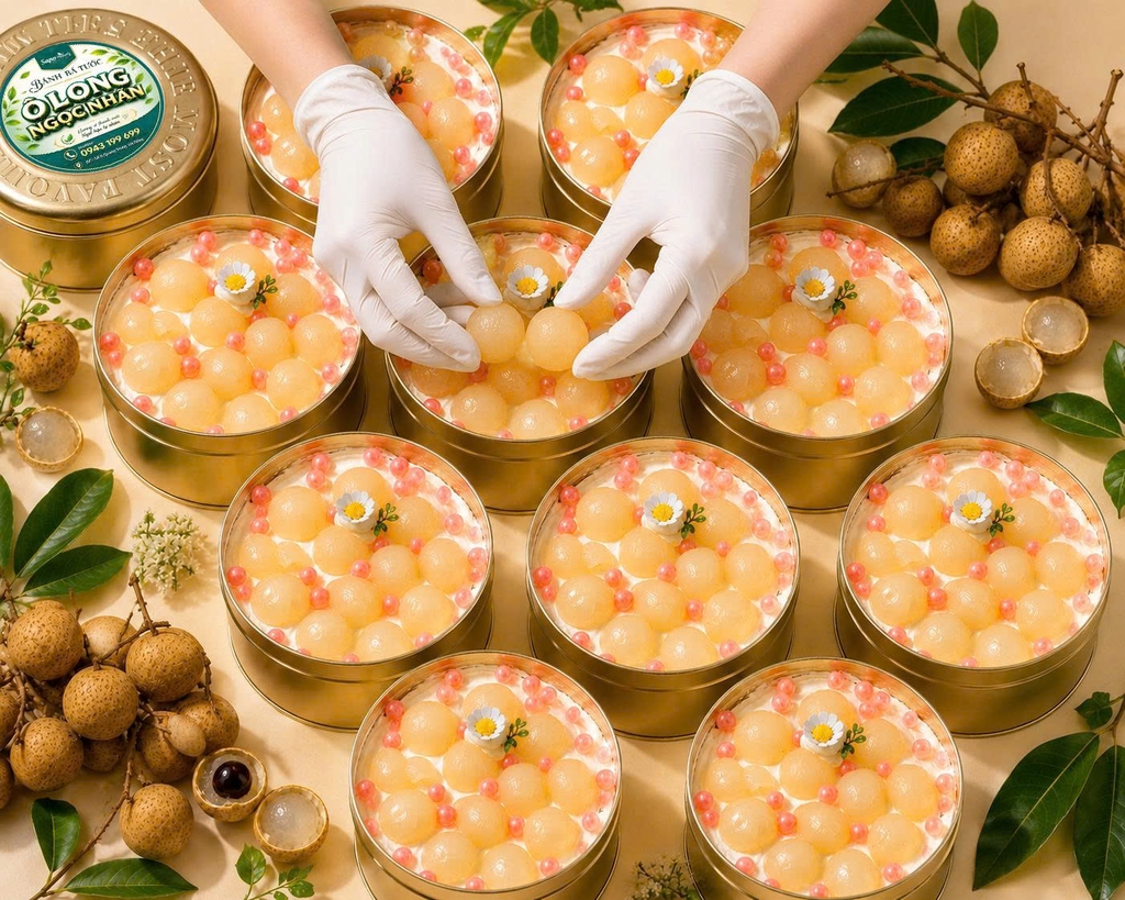Bánh Bá Tước Ô Long Ngọc Nhãn