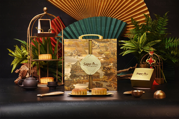 Hộp bánh trung thu SAPO - SP 6