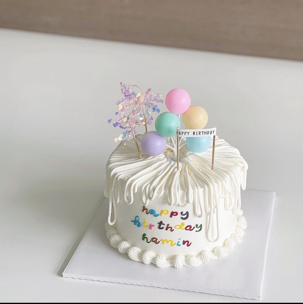 Bánh sinh nhật trang trí bướm CO0462  Cake Ocean