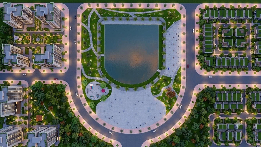 Thiết kế hồ cảnh quan tại chung cư hiện đại