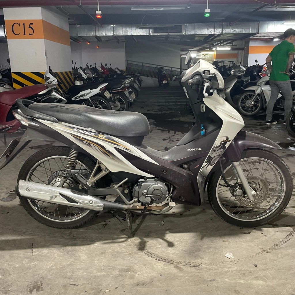 Honda Wave S 110 màu bạc đời 2013 bstp xe một chủ ở TPHCM giá 128tr MSP  957932