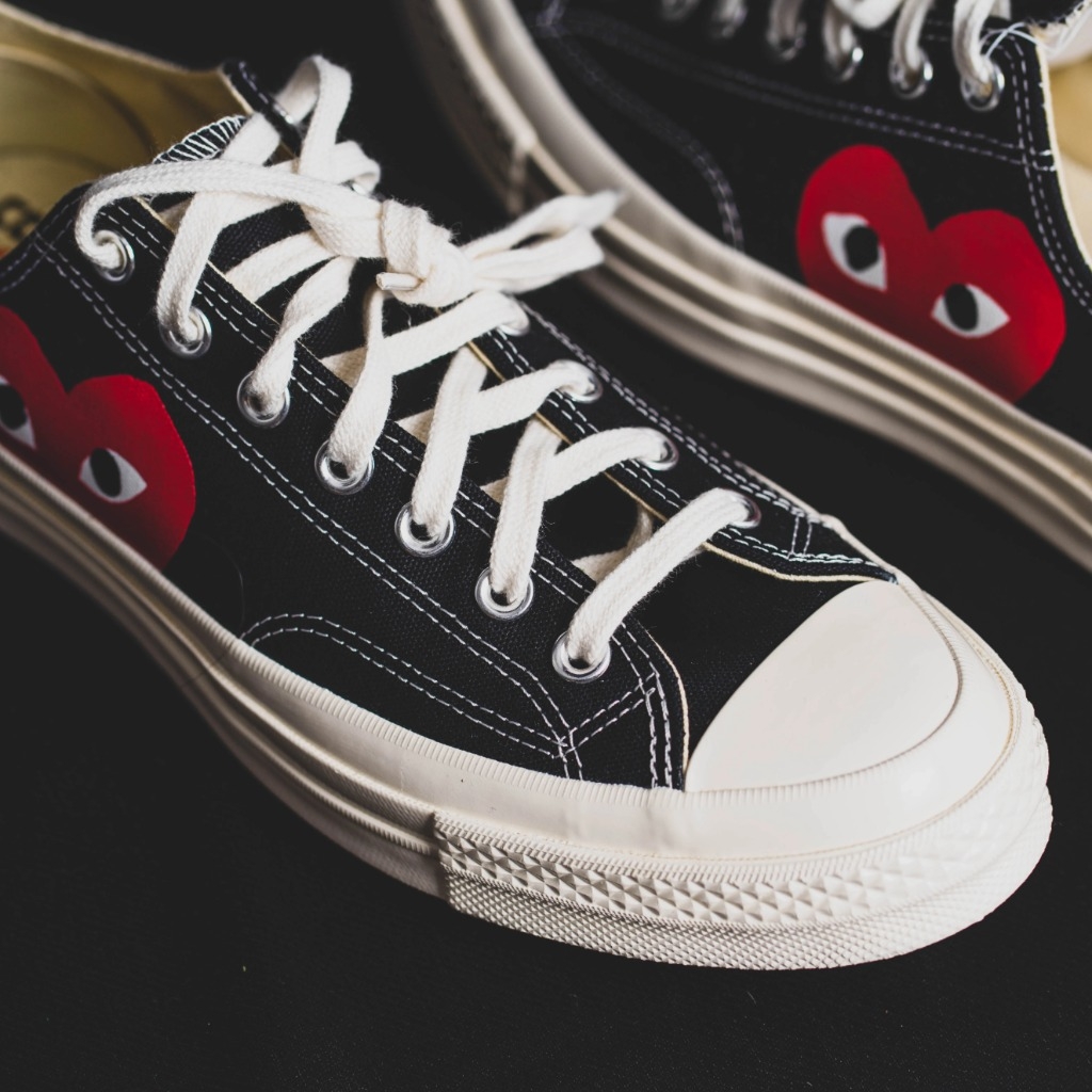 CONVERSE CHUCK 70 CDG PLAY LOW BLACK - 150206C | ALL ABOUT KOREA CONVERSE CHUCK 70 CDG PLAY LOW BLACK - 150206C | ALL ABOUT KOREA