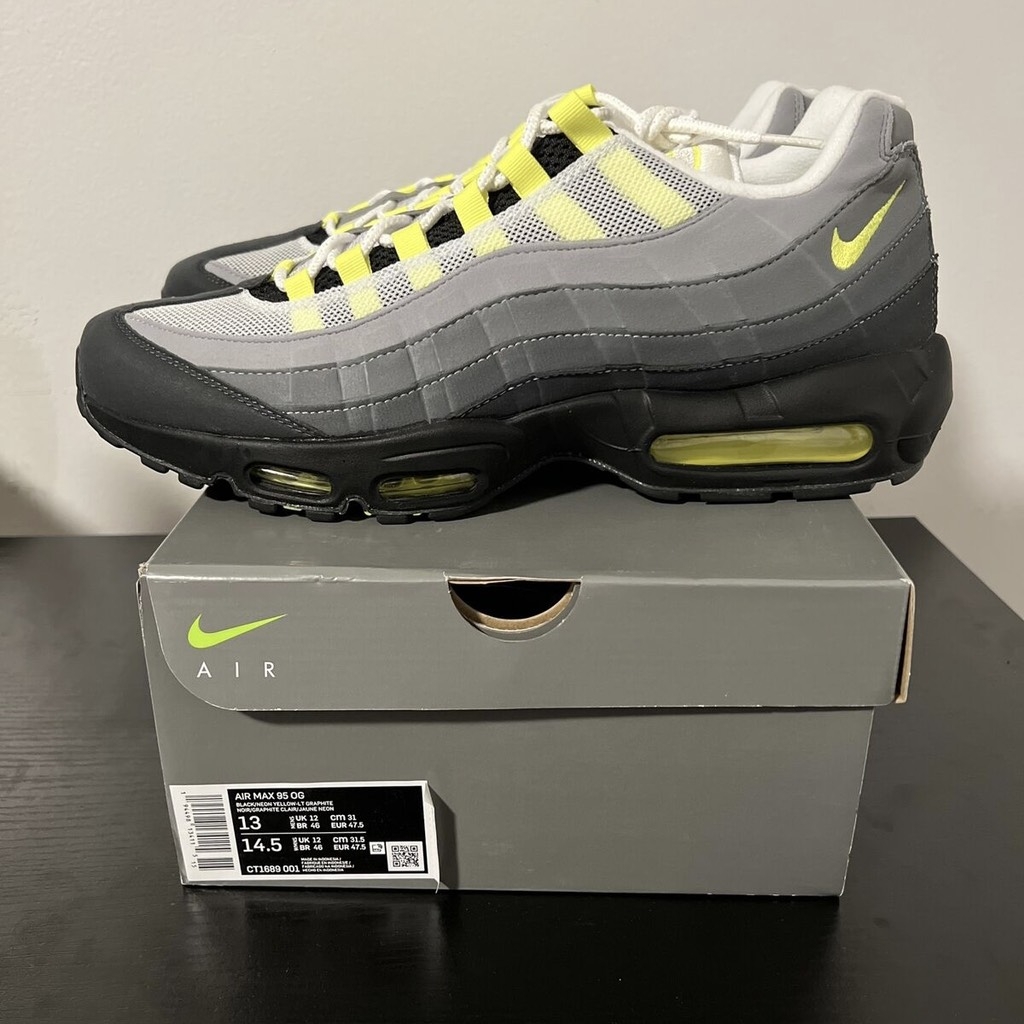 Nike Air Max 95 Og Black Neon - Ct1689 001 | All About Korea