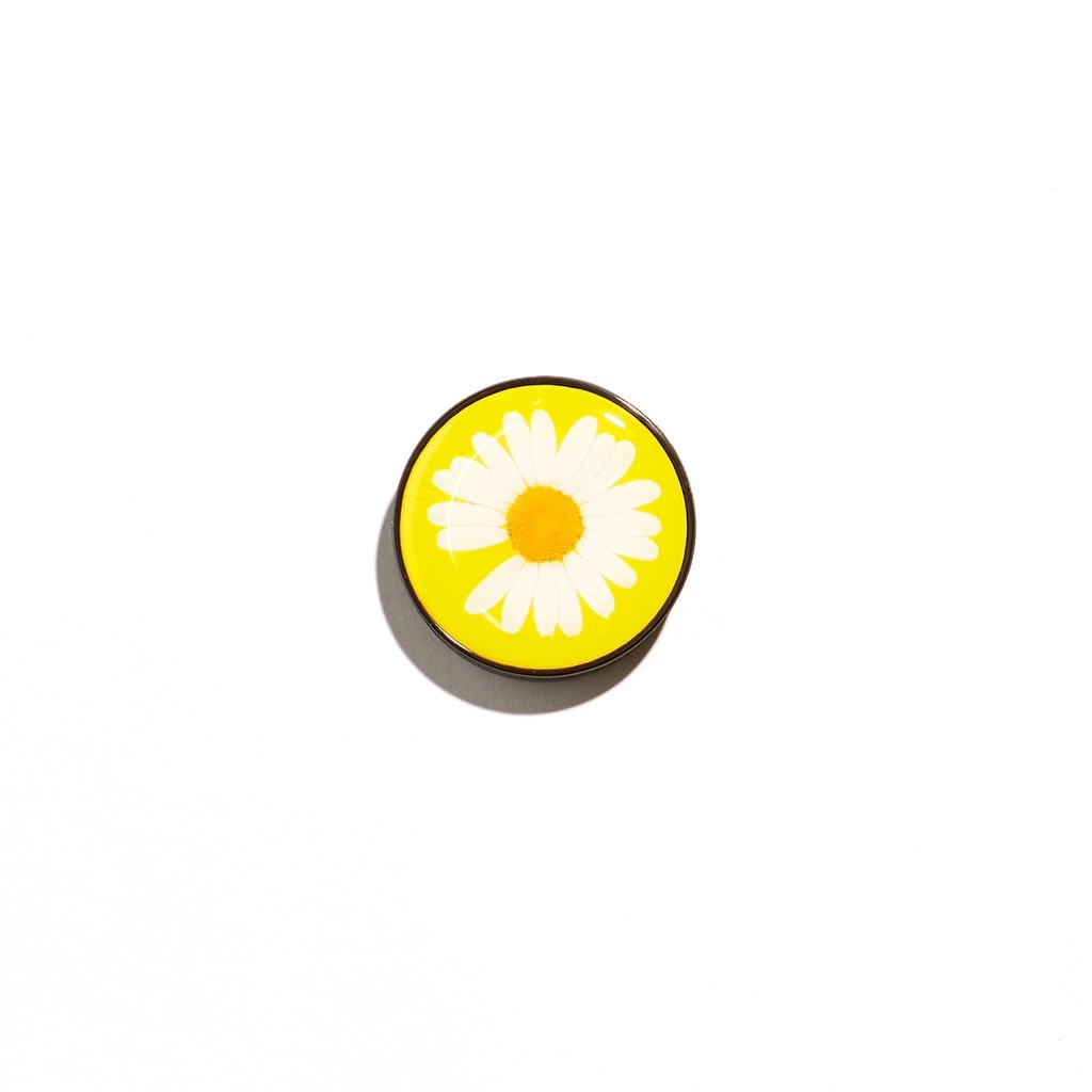 PMO PHONE POP UP GRIP #1 DAISY YELLOW | ALL ABOUT KOREA