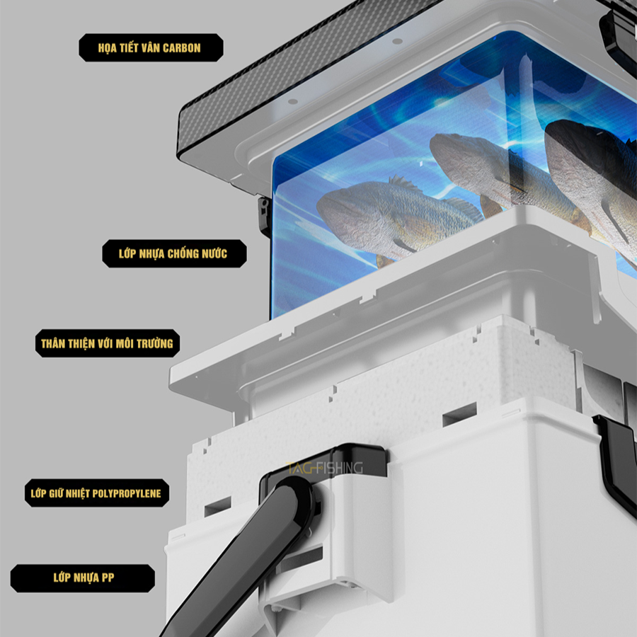 Thùng câu XSamtin 2900E Thế Hệ II