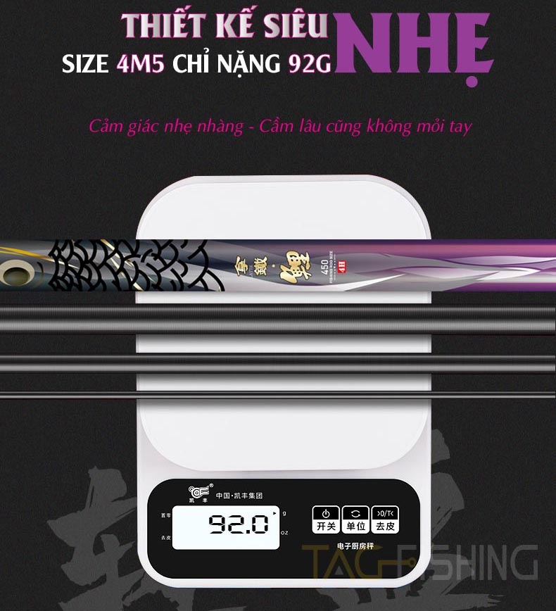 Cần Tay Gama FX Khải Hoàn 4H