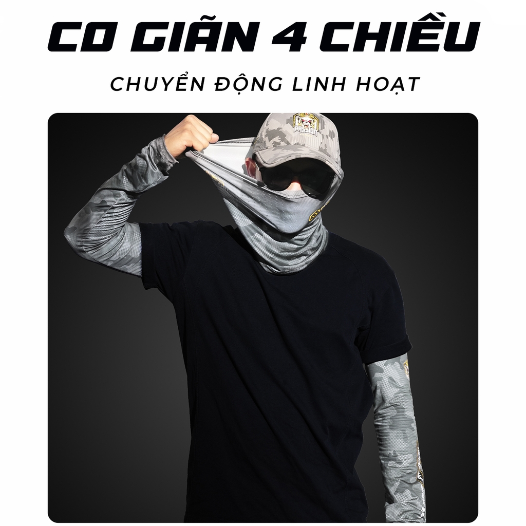 Bao tay - Bịt mặt GUF Phantom Camo