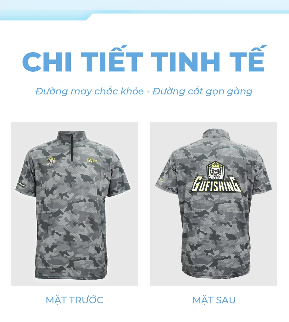 Áo GUF Phantom Camo Ngắn Tay