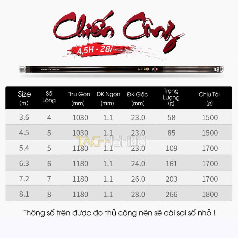 Cần Tay Gama FX Chiến Công