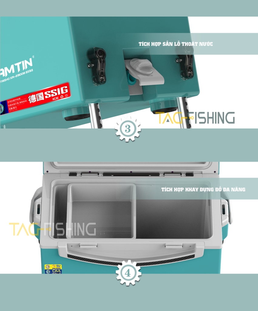 Thùng câu Xsamtin 2900B Mẫu 2021