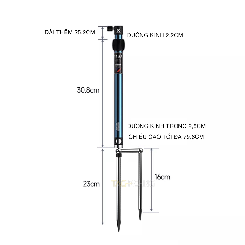 Chân Ô / Dù Xsamtin 911 Cao Cấp