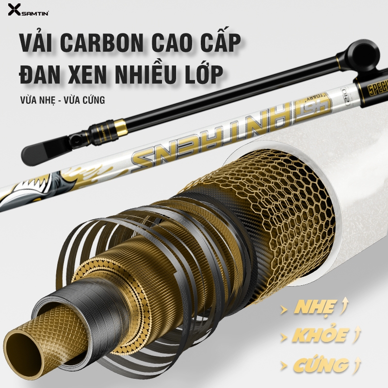 Gác Cần Câu Cá XSamtin (bao gồm gác sau) - 2026