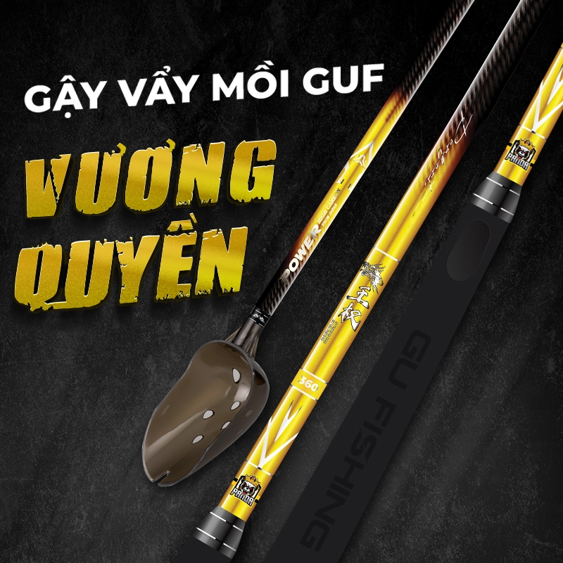 Gậy Vẩy Mồi GUF Vương Quyền