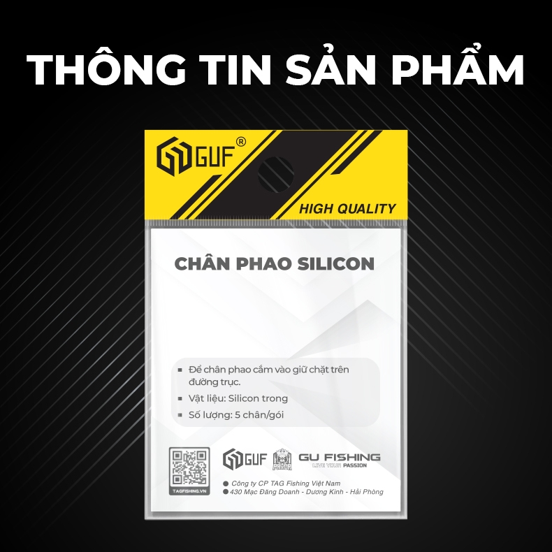 Vỉ Chân Phao Silicon GUF