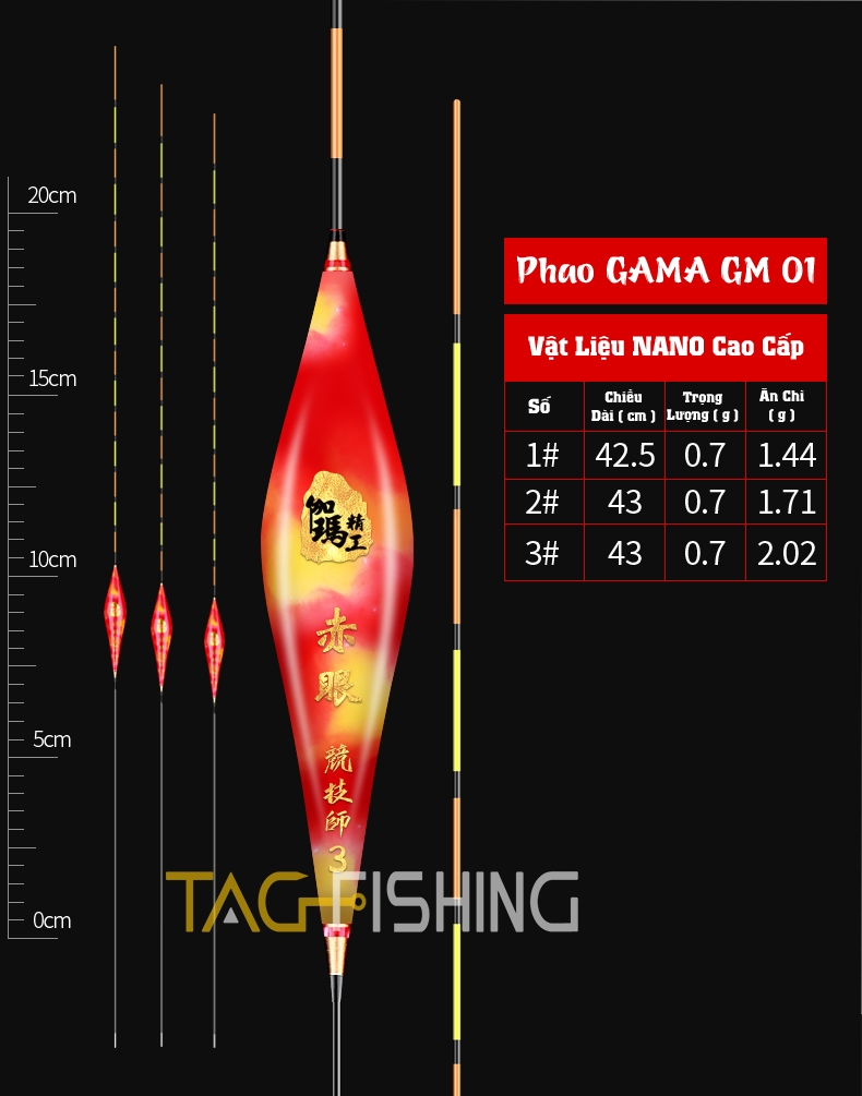 Phao Gama Vân Sơn Nano GM-01