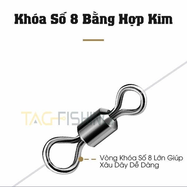Vỉ Set Trục Săn Hàng Tag Fishing
