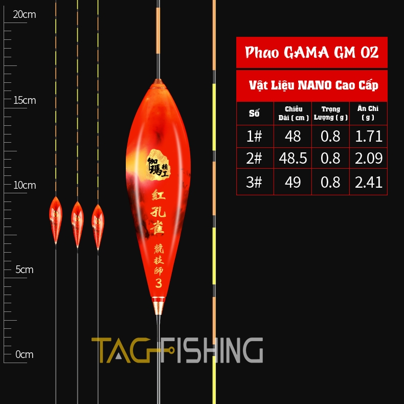 Phao Gama Vân Sơn Nano GM-02