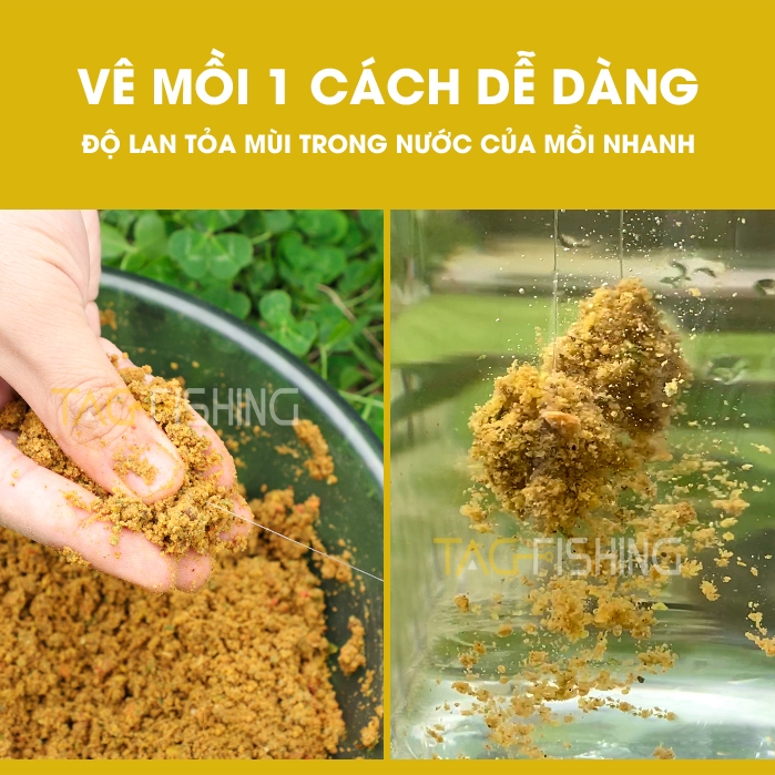 Mồi Câu Lão Quỷ - Xả Rô Phi Tanh