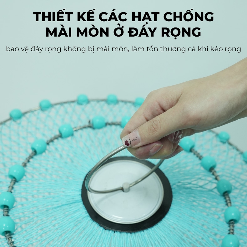 Rọng Đựng Cá GUF Xanh Cao Cấp R04