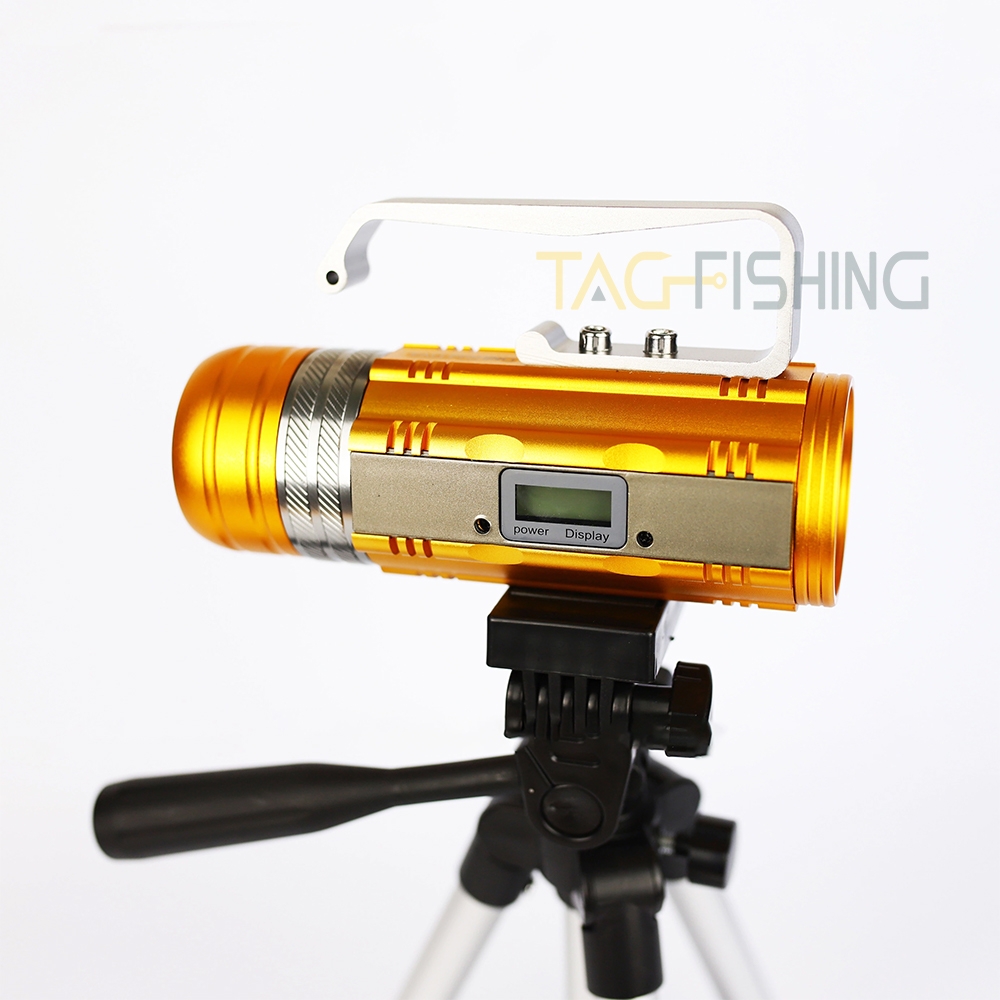 Đèn soi Ổ / Phao F21 Vàng tay cầm 3 Màu