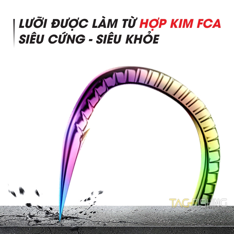 Lưỡi Câu GUF Kim Long FCA ( Cá Chép )