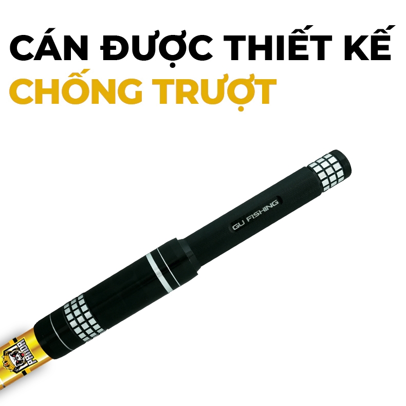 Gác Cần GUF S1 Vương Quyền Săn Hàng - Màu Vàng Đen