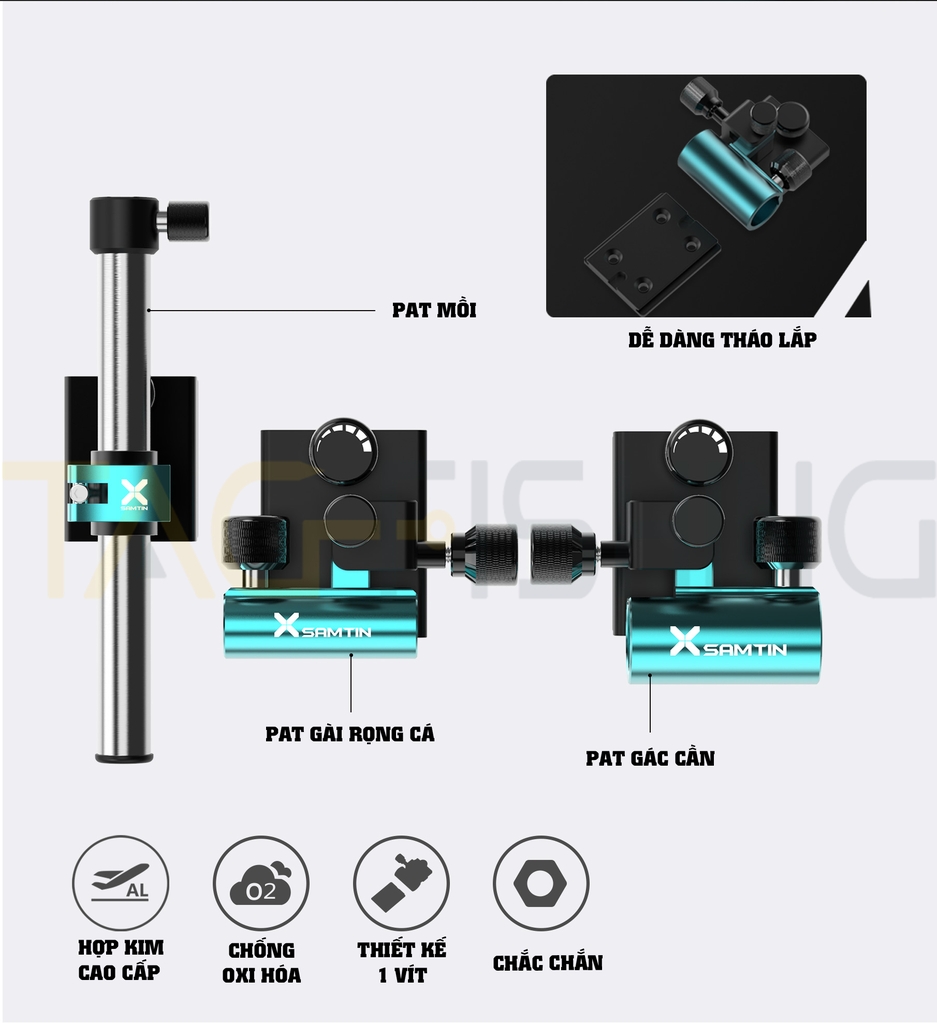 Thùng câu Xsamtin 2900B Mẫu 2021