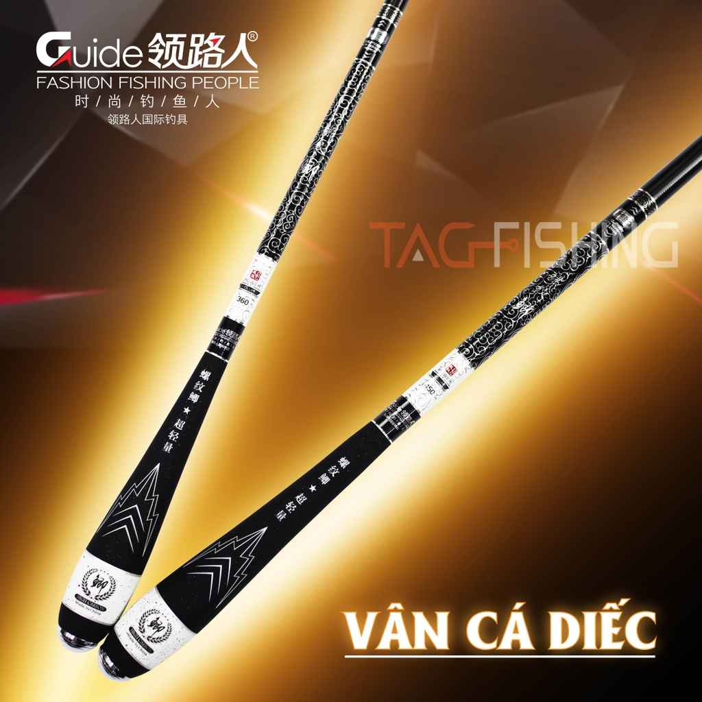 Cần tay Guide Vân Cá Diếc