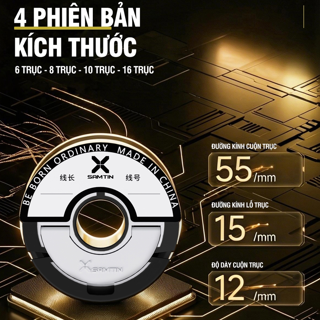 Hộp Đựng Trục Câu Cá Xsamtin - 2026