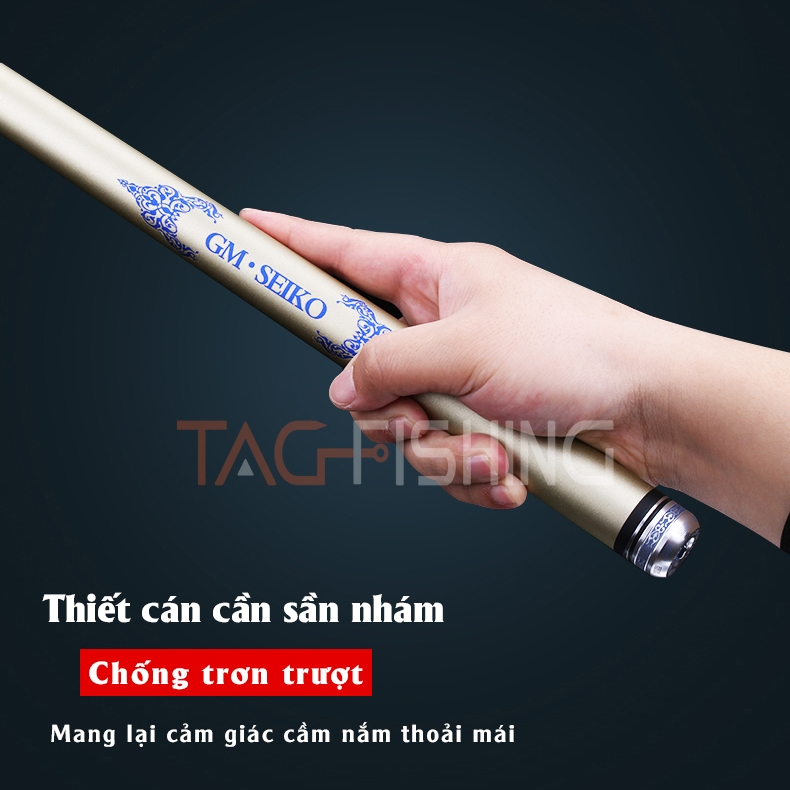 Cần tay GAMA-SEIKO Hoàng Kim Đặc Biệt 5H