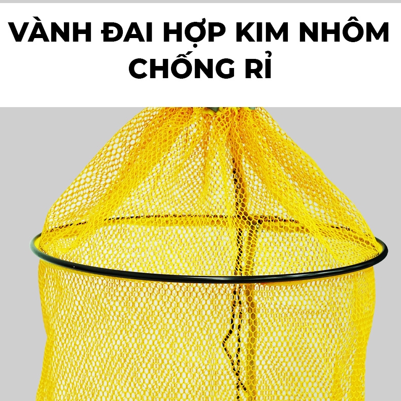Rọng Đựng Cá GUF Vàng Kim R02
